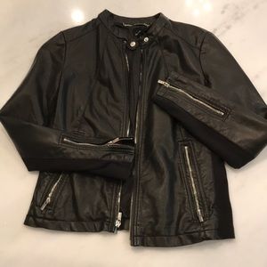 Express never worn leather jacket